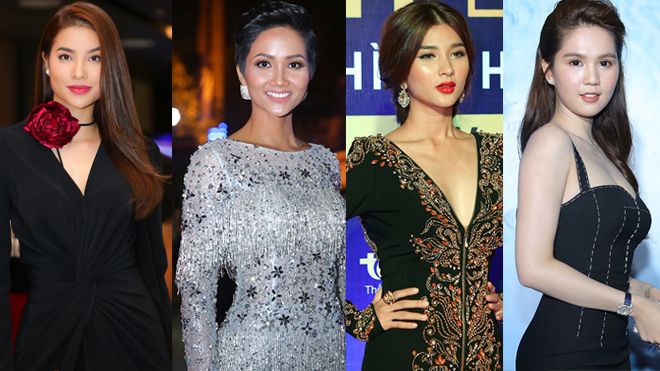 Các hoa hậu chiếm trọn vị trí gương mặt đẹp trong tuần, Kim Tuyến, Ngọc Trinh không may lọt top xấu