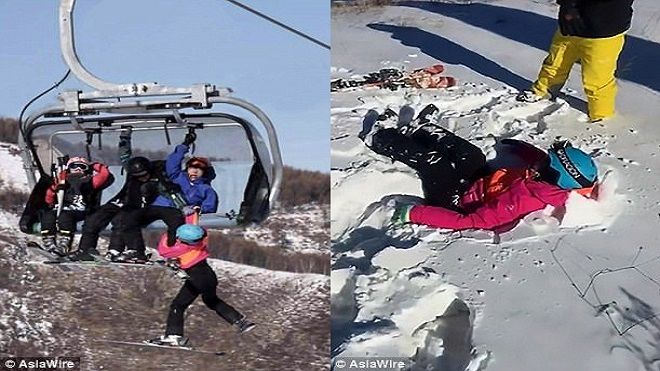 Rơi từ cáp treo lơ lửng ở độ cao 15m, cậu bé vẫn sống sót thần kỳ