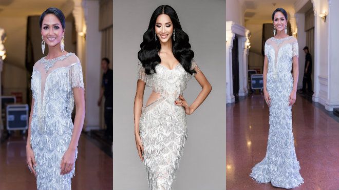 Đi sự kiện được vài hôm, H'Hen Niê đã bị Chung Thanh Phong 'nhắc khéo' việc mặc váy 'đạo nhái'