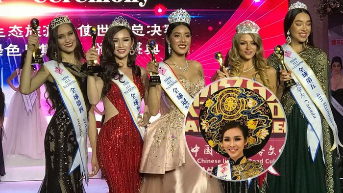 Thí sinh bị loại ở Bán kết HHHV Việt Nam gây bất ngờ đăng quang Á hậu 2 tại Hoa hậu Các quốc gia 2017