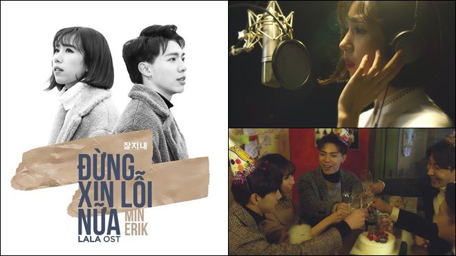 Min và Erik tái hợp kể chuyện tình buồn trong bản nhạc phim muốn 'lụi cả tim'