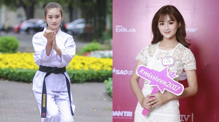 Hot girl Karate múa quyền 'đốn tim' fan, thích bạn trai giỏi võ hơn mình