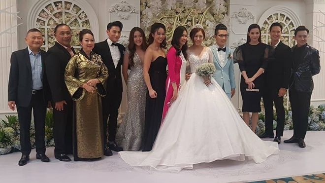 Dân tình 'lác mắt' vì đám cưới của em gái Trấn Thành với chồng ngoại quốc, khách mời toàn sao 'khủng'