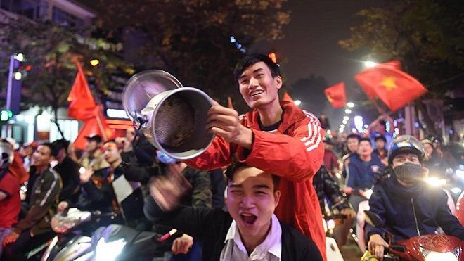 Cảm ơn U23 Việt Nam! Các anh đã biến đêm qua thành một đêm hết sức tuyệt vời với người Việt Nam!