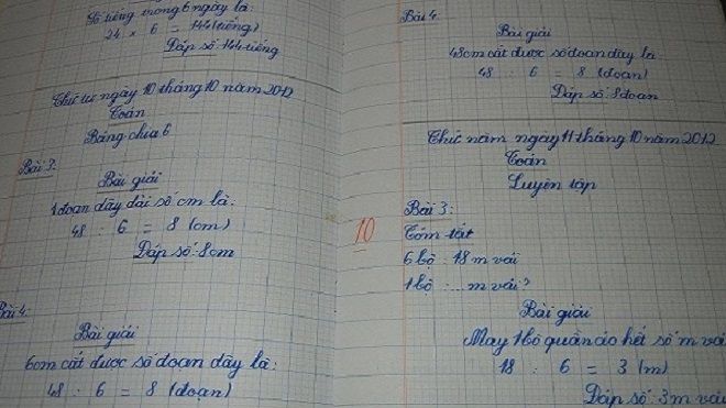 Chữ viết tay siêu đẹp của bé gái 8 tuổi người Việt gây xôn xao trên Reddit