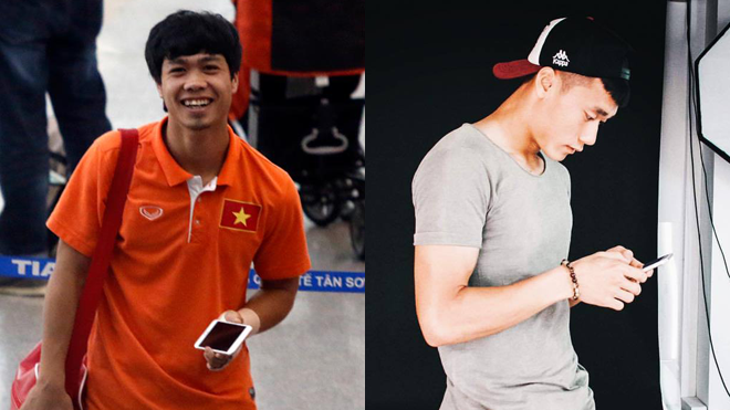 Săm soi smartphone của các cầu thủ U23 Việt Nam