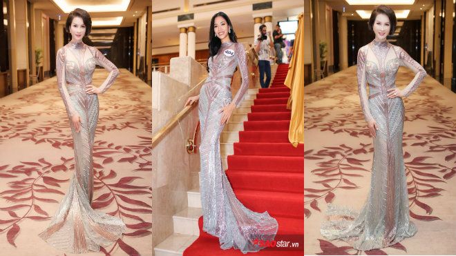 Thanh Mai 'ăn gian' tuổi thành công, lấn lướt Hoàng Thuỳ khi đụng váy xuyên thấu