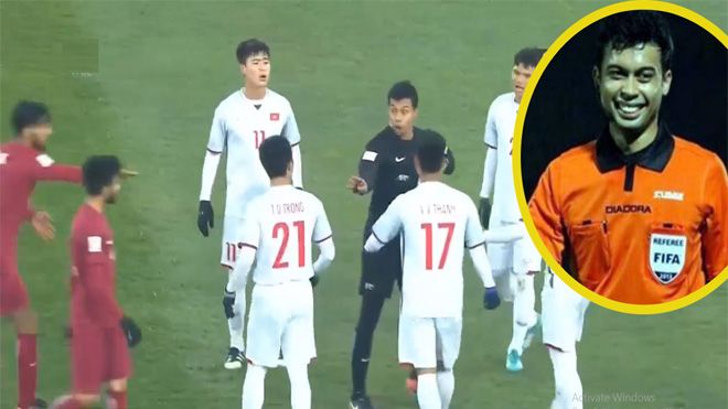 Phó Ban trọng tài Dương Văn Hiền giải thích về tình huống U23 Việt Nam bị phạt đền