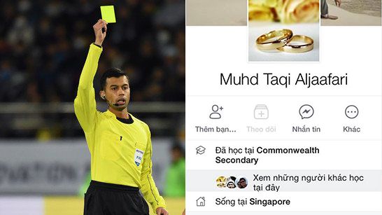 Trọng tài bắt penalty trận U23 Việt Nam - U23 Qatar đang bị dân mạng 'réo gọi' đã khoá Facebook!