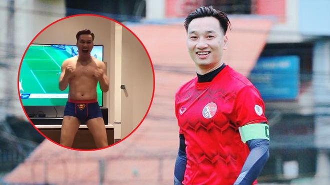'Đàn ông nói là làm': MC Thành Trung cởi đồ ăn mừng U23 Việt Nam vào chung kết AFC 2018
