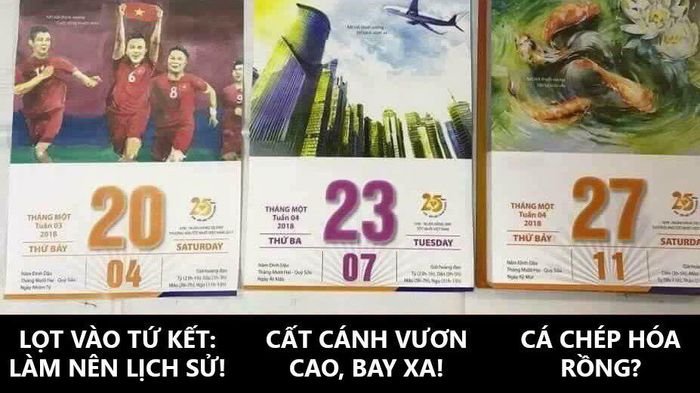 Quyển lịch 'tiên tri': Liệu Việt Nam có thể hóa rồng?