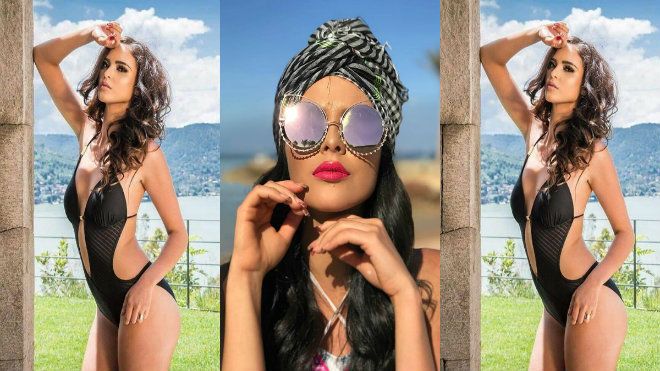 Nhan sắc nóng bỏng của tân Hoa hậu Liên lục địa có thật sự làm 'vòng eo 53 cm' Tường Linh lu mờ?