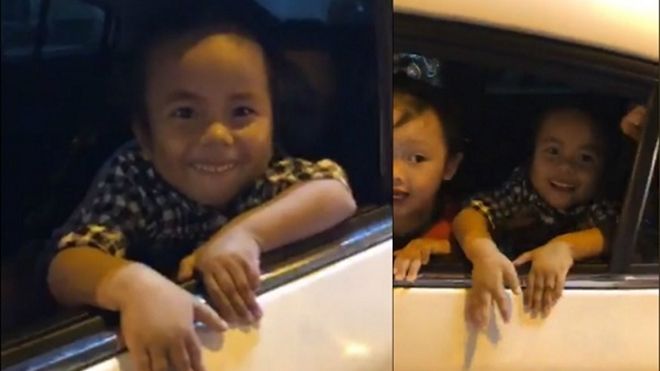 Em bé Mường Lát không mảnh vải che thân bất ngờ xuất hiện trong clip 'đi bão' mừng U23 Việt Nam