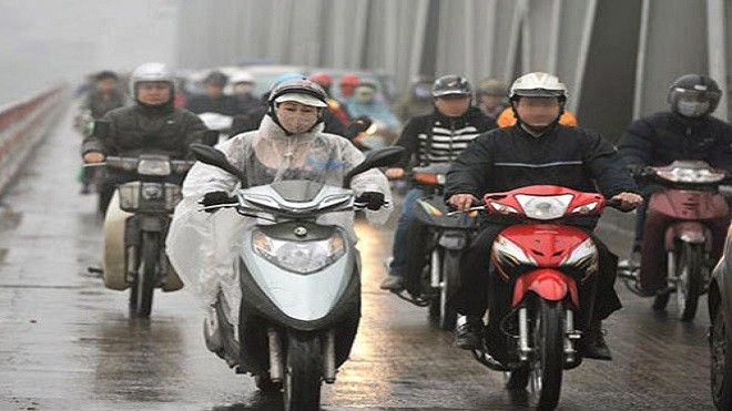 Hôm nay không khí lành tràn về, miền Bắc mưa rét