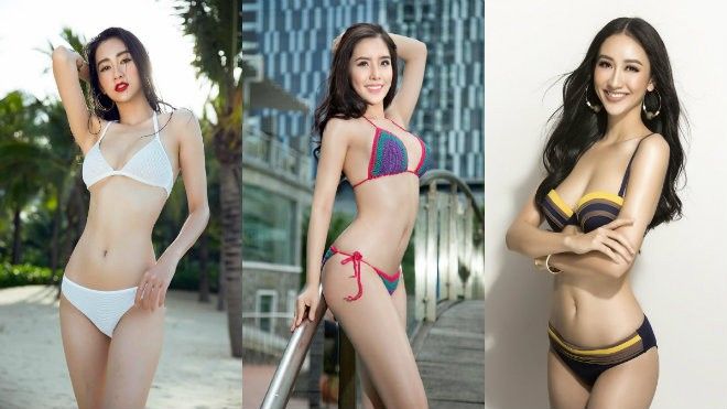 Á hậu Việt có vòng ba 1 mét lọt top những Hoa hậu nóng bỏng nhất thế giới 2017