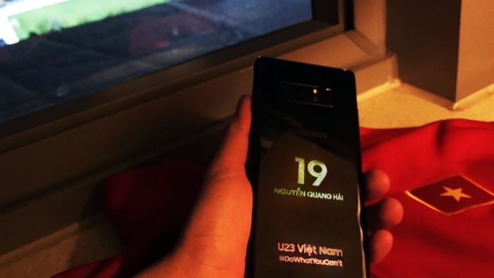 Đây là những chiếc Galaxy Note8 đặc biệt các cầu thủ U23 Việt Nam nhận được sau hành trình đáng nhớ