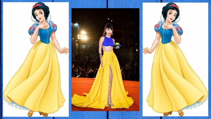 Diện váy 'Bạch Tuyết', Quỳnh Anh Shyn chịu cảnh lọt nhóm sao mặc xấu tuần