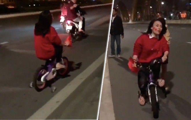 Mỹ Tâm 'hứa là làm', gây bất ngờ khi đi bão trên 'siêu xe' sau trận chung kết của U23 Việt Nam