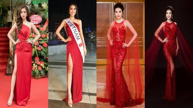 Thật lạ, cứ hễ chung đụng váy áo với Đỗ Mỹ Linh thì loạt người đẹp này bị 'nhấn chìm' ngay lập tức