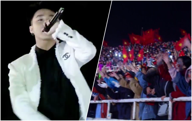 Sơn Tùng hát mở màn lễ vinh danh U23 Việt Nam đầy phấn khích và tự hào