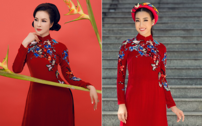 Mặc lại áo dài của Đỗ Mỹ Linh, MC Thanh Mai dù đẹp sắc sảo vẫn phải chào thua ở điểm này!