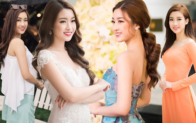 Những kiểu tóc điệu đà giúp Đỗ Mỹ Linh dễ dàng 'thôi miên' chàng 'thủ môn quốc dân' Bùi Tiến Dũng