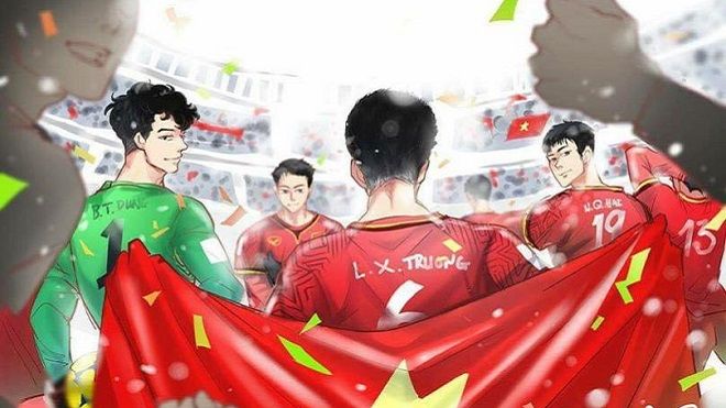 Đây là những khoảnh khắc đáng nhớ nhất của U23 Việt Nam qua loạt ảnh chibi siêu đáng yêu