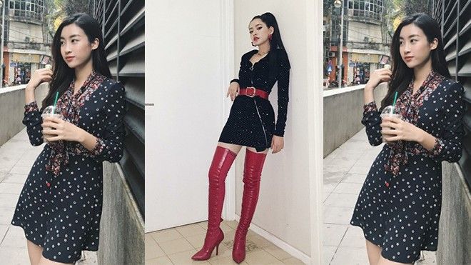 Đỗ Mỹ Linh đẹp dịu dàng trước tin đồn yêu Bùi Tiến Dũng, Chi Pu dù 'vẫn hát' nhưng không quên mặc đẹp