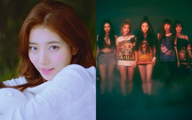 Đại chiến Kpop đầu năm: Red Velvet hóa 'gái chất', Suzy đẹp hết nấc trên đất Mỹ