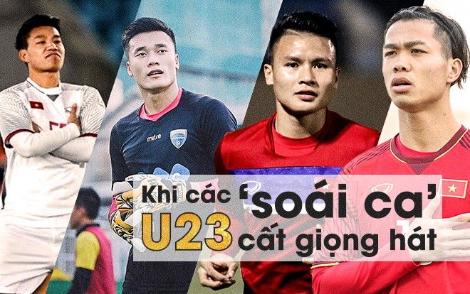 Dàn 'soái ca' U23 Việt Nam đồng loạt khoe giọng hát, ưu thế nghiêng về ai?