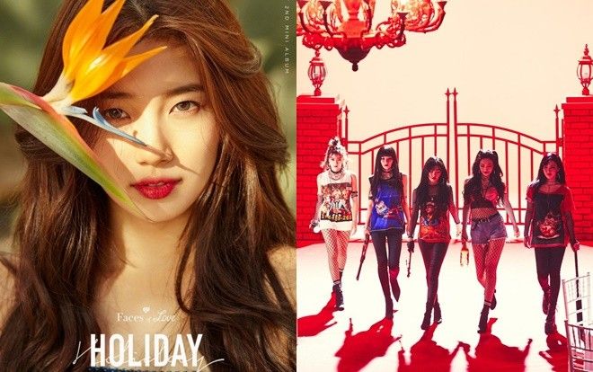 Cùng ra mắt MV sau 1 ngày, Red Velvet áp đảo Suzy trên mọi mặt trận