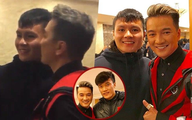 Đàm Vĩnh Hưng dành 'nụ hôn bất ngờ' cho Quang Hải, chờ ngày đến lượt Tiến Dũng, Xuân Trường