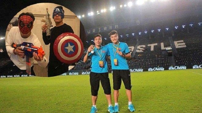 Đâu chỉ có Đức Chinh, anh em nhà Tiến Dũng cũng 'lầy lội' có thừa