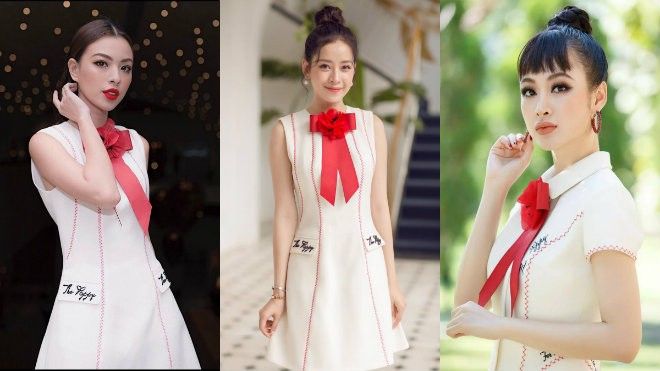 Chi Pu quả lợi hại! 'Chặt đẹp' cả Angela Phương Trinh và Tú Hảo khi diện lại thiết kế cũ