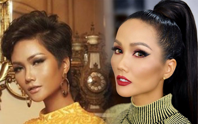 Một tháng hậu đăng quang, không còn nhận ra HHHV Việt Nam H'Hen Niê trong 'phiên bản' tóc dài