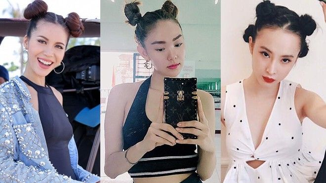 Tóc búi Na Tra chưa ngừng hot trong năm 2018, tiếp tục giúp sao Việt 'ăn gian' tuổi cực đỉnh