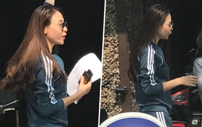 Đàm Thu Trang để mặt mộc, xuất hiện phờ phạc hậu tin đồn rạn nứt với Cường Đô La