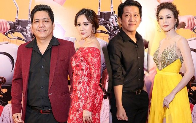 Vắng Nhã Phương nhưng Trường Giang vẫn giữ khoảng cách với Sam tại buổi ra mắt phim