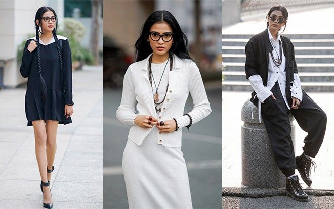 Trương Thị May sành điệu với hai phong cách đối lập dạo phố Tết