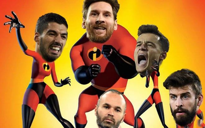 Dàn sao Barca sắp xuất hiện trong 'siêu phẩm' phim hoạt hình