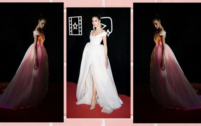 Diện váy phát sáng, Hoàng Thùy vượt trội dàn mỹ nhân showbiz, dẫn đầu top sao đẹp tuần qua