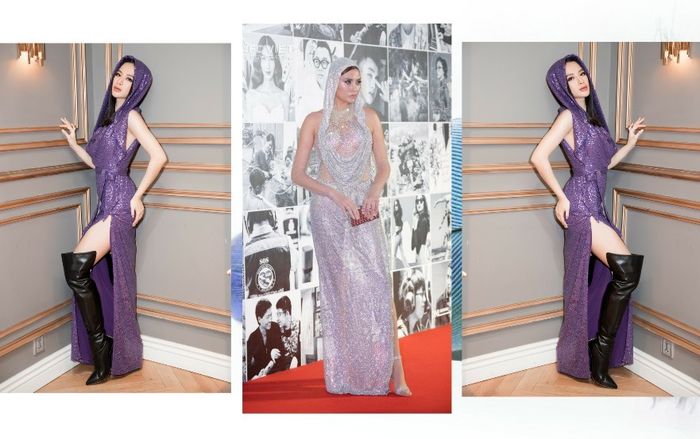 Mải mê chạy theo mốt váy trùm đầu, Angela Phương Trinh lọt danh sách sao xấu tuần