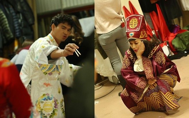 Nặng lòng trước những hình ảnh hậu trường ít ai biết tới của 'Táo Quân 2018'