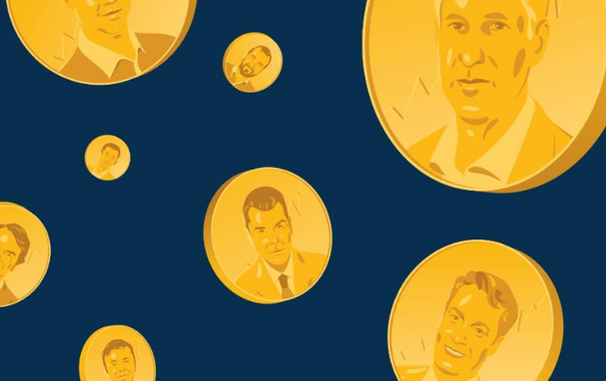 19 người giàu có nhất thế giới nhờ tiền điện tử