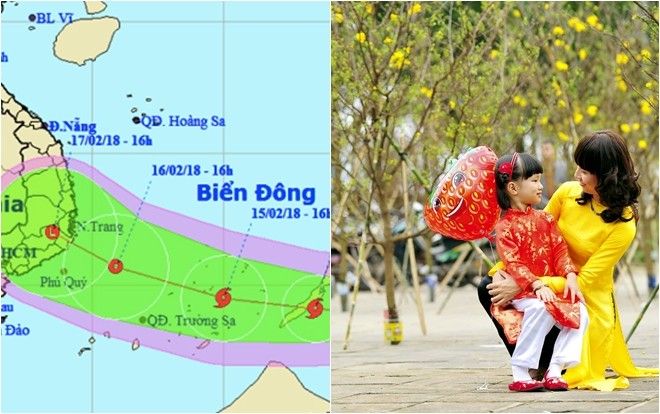 Bão Sanba thẳng tiến biển Đông, miền Bắc hửng nắng, miền Trung tiếp tục đà tăng nhiệt