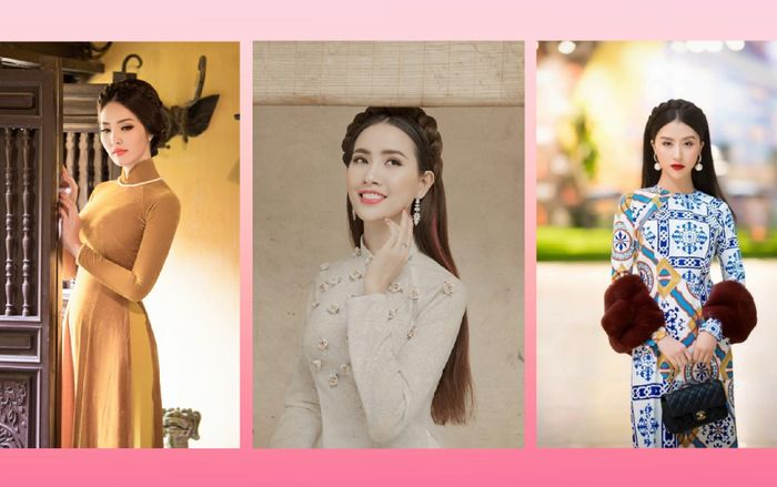 Áo dài và tóc thắt bím: 'Bộ đôi' không thể thiếu trong 3 ngày Tết, 7 ngày Xuân