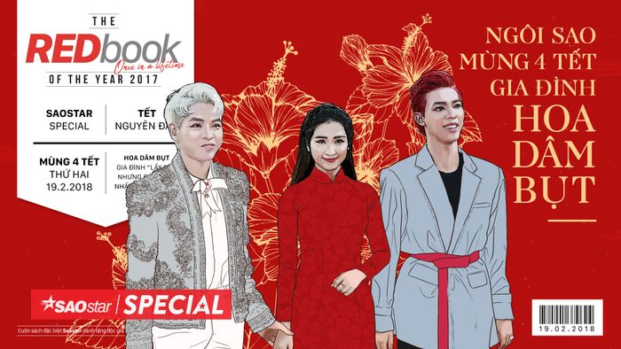 REDbook Tết Mậu Tuất - Ngôi sao mùng 4 Tết: Gia đình Hoa dâm bụt