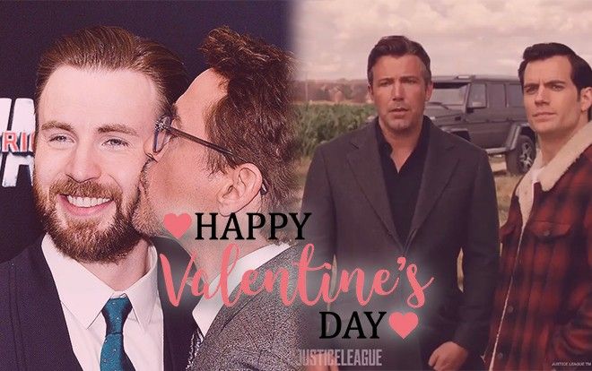Khi Iron Man - Captain America và Batman - Superman công khai tỏ tình ngày Valentine với nhau
