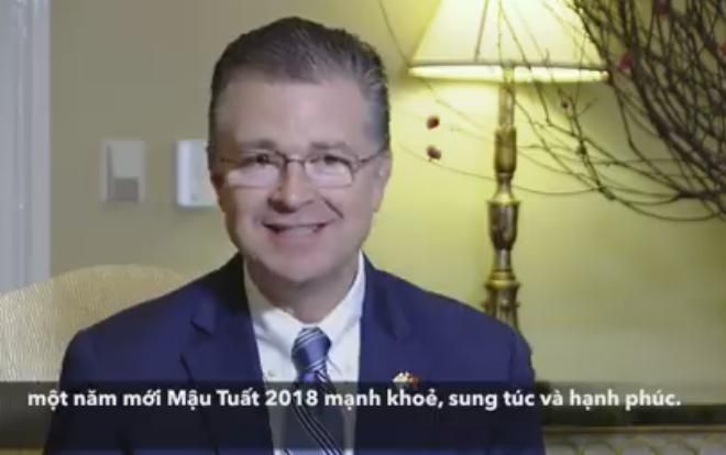 Đại sứ Mỹ chúc Tết Mậu Tuất bằng tiếng Việt