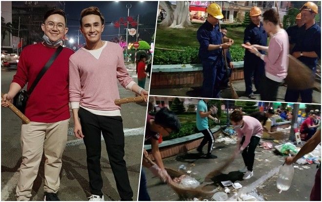 Xúc động trước hành động đẹp của Huỳnh Lập trong đêm Giao thừa